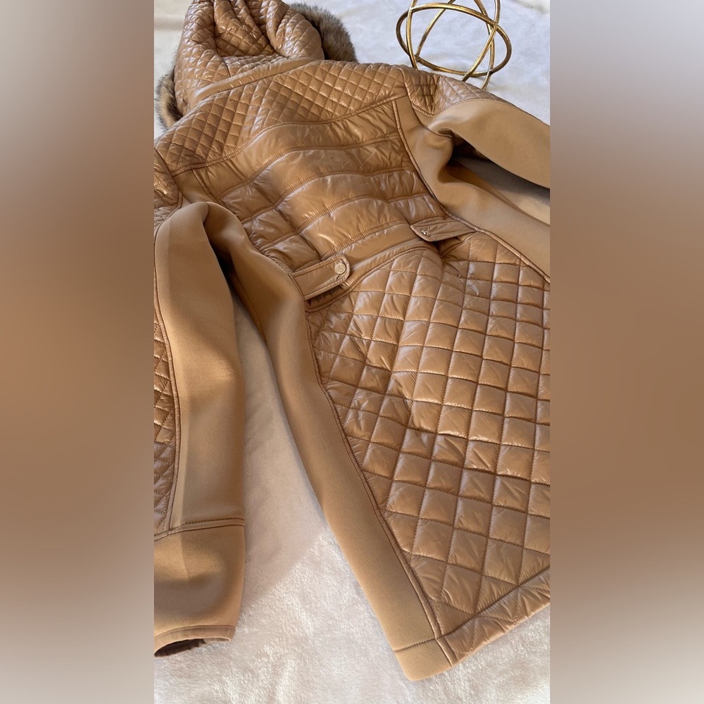 NWOT Michael Kors winter jacket with fur hood - Picture 7 of 10